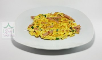 Jamón Revuelto con Huevo