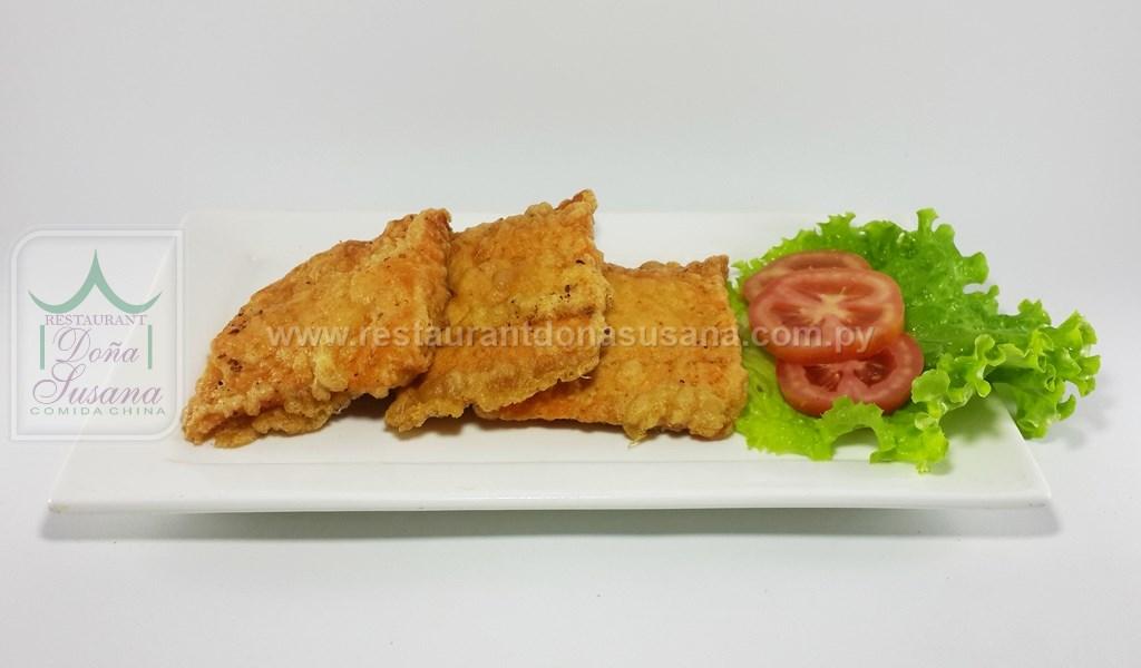 Salmón Frito Seco