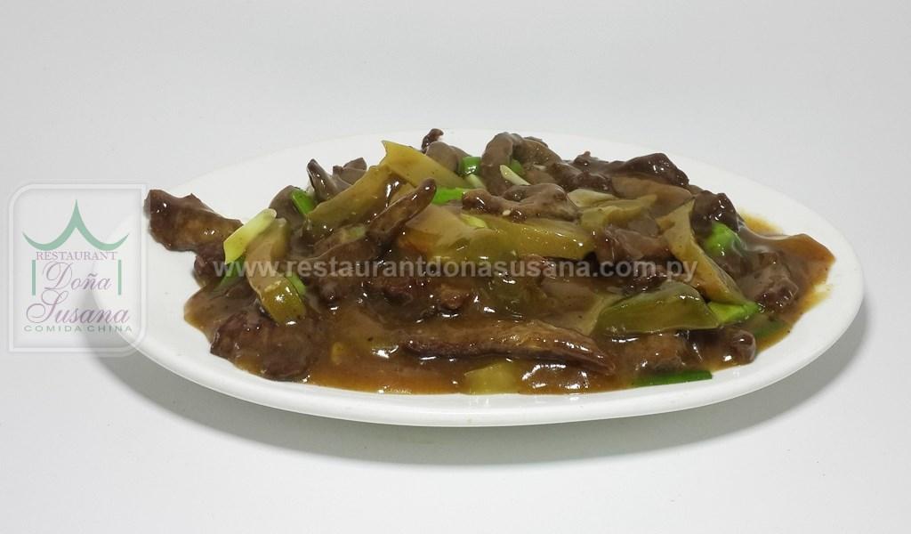 Carne con Sichuan