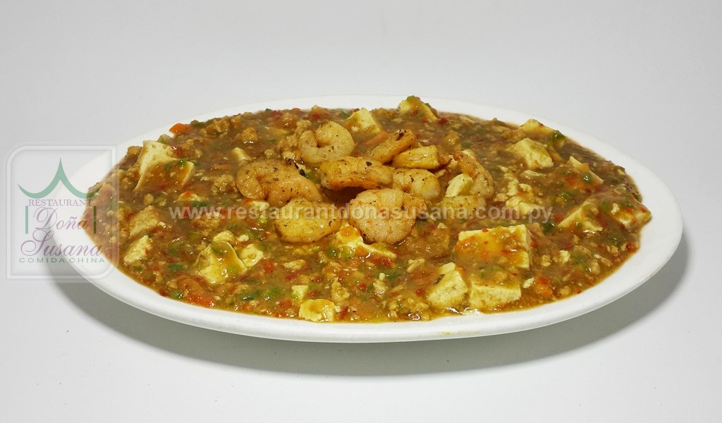 Queso de Soja Picante con Camarón