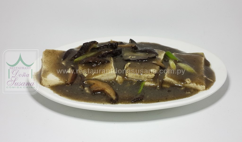 Queso de Soja Picante con Hongos