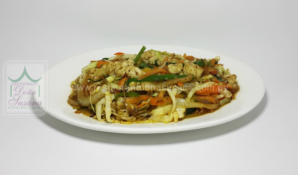 Chop Suey con Calamar