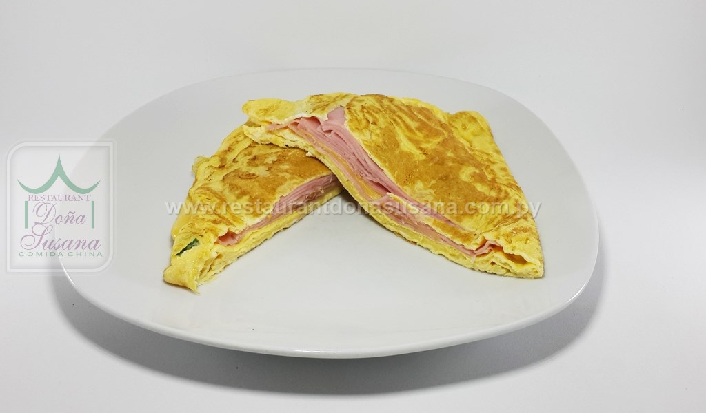 Omelet de Jamón y Queso